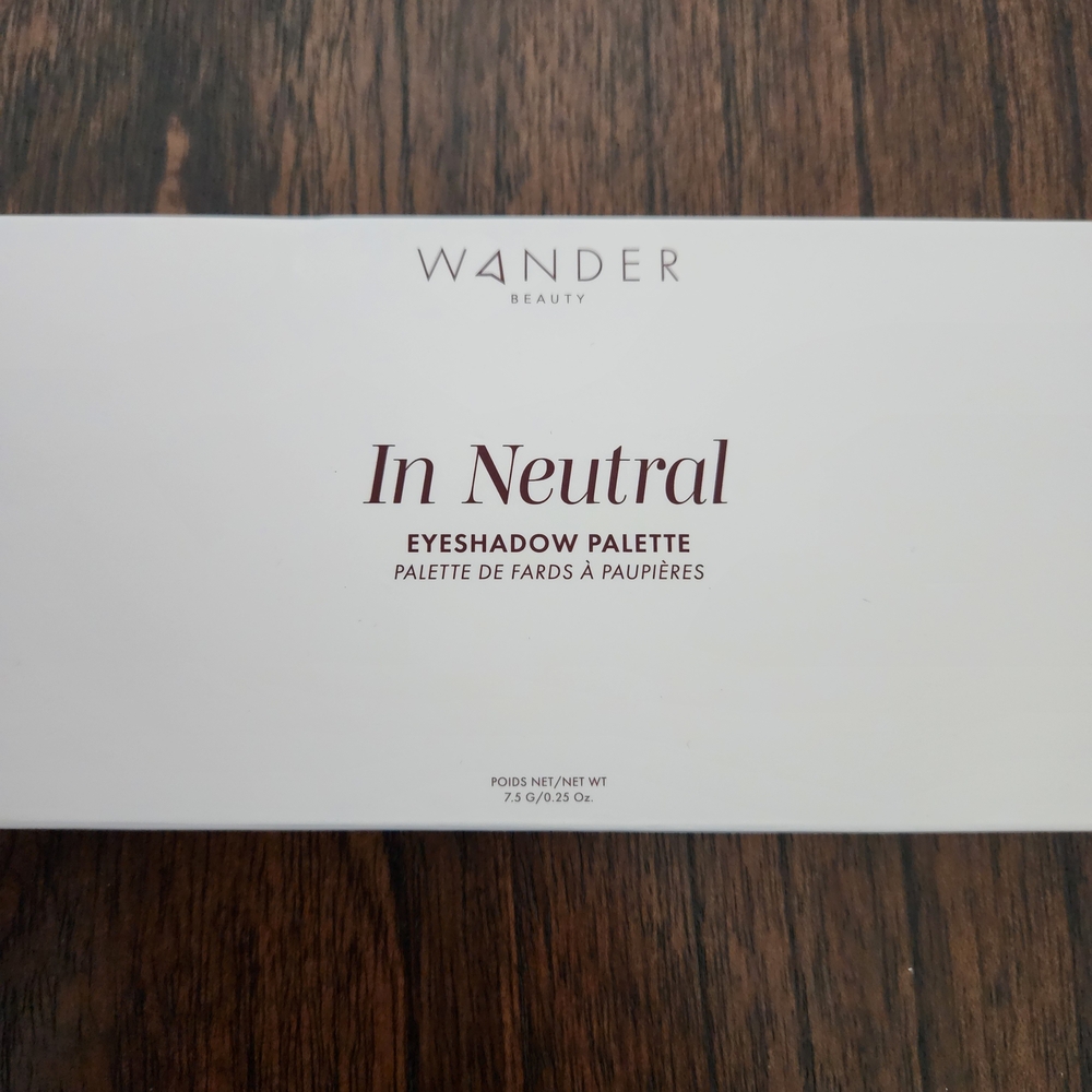Wander Beauty In Neutral Eyeshadow Palette NIB